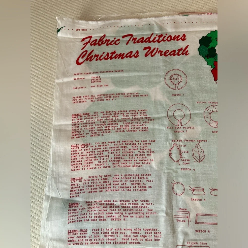 Fabric Christmas Tree kit